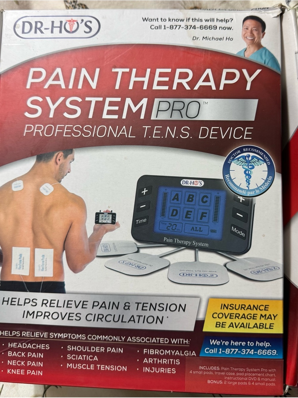 Pain Therapy System Pro TENS Device